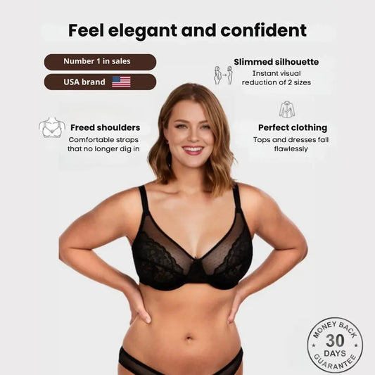 Charmora™ Minimizing Bra | Instantly Slimmer, Effortlessly Comfortable