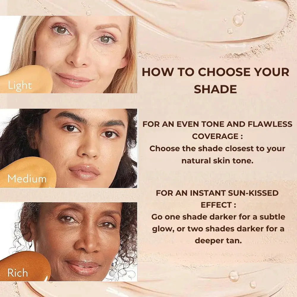 Full-Coverage Cream Foundation — Flawless Finish