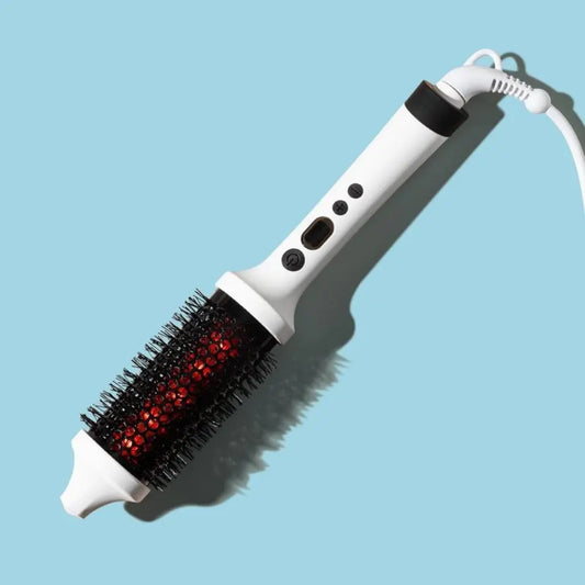 Charmora™ Infrared Thermal Hair Brush — Fast Styling, Professional Finish